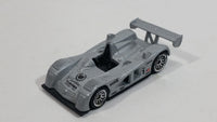 2001 Hot Wheels First Editions Cadillac LMP #2 Grey Die Cast Toy Race Car Vehicle