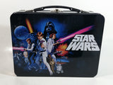 2014 Vandor Lucas Films Star Wars Black Tin Metal Lunch Box