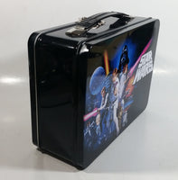 2014 Vandor Lucas Films Star Wars Black Tin Metal Lunch Box