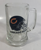 Chicago Bears NFL Football Team 5 1/2" Glass Beer Mug Cup with Helmet Graphic