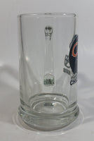 Chicago Bears NFL Football Team 5 1/2" Glass Beer Mug Cup with Helmet Graphic