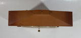 Vintage Westclox Country Time Barn Door Brown Electric Plug In Wall Clock - Working