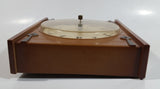 Vintage Westclox Country Time Barn Door Brown Electric Plug In Wall Clock - Working