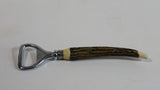 Vintage Faux Antler Bone Handle Bottle Opener