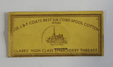 Vintage Milward's War Pack Church Brand Betweens Sewing Needle Paper Pack