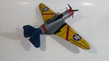 Vintage Style U.S. Air Force Pre World War II WWII Large Tin Metal Military Airplane with Pre 1942 Markings