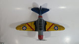 Vintage Style U.S. Air Force Pre World War II WWII Large Tin Metal Military Airplane with Pre 1942 Markings