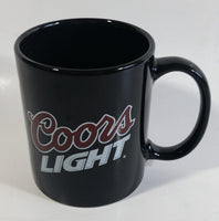 Coors Light Beer Black Ceramic Coffee Mug