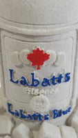 Mr. Sandman Labatt's Pilsner Beer Bottle Shaped Sand Sculpture