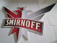 Rare Smirnoff Vodka Extra Large 5 Feet x 3 Feet Plastic Bar Sign