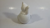 White Ghost Shaped Boo! Ceramic Candy Jar