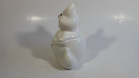 White Ghost Shaped Boo! Ceramic Candy Jar