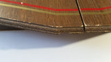 Rare Version Vintage Sherlock Holmes Pub & Lodging Baker St. Dovetail Wood Dart Cabinet and Kudu Board