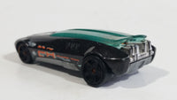 2014 Hot Wheels HW Race Thrill Racers Whip Creamer II Metalflake Black Die Cast Toy Car Vehicle w/ Sliding Canopy