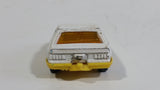 Vintage Corgi Ford Mustang Cobra White and Yellow Philadelphia Phillies MLB Baseball Team White Die Cast Toy Car Vehicle with Opening Hatchback