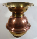 Vintage Goldfield Hotel, Goldfield, Nevada Brass and Copper Spittoon Reproduction