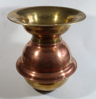 Vintage Goldfield Hotel, Goldfield, Nevada Brass and Copper Spittoon Reproduction