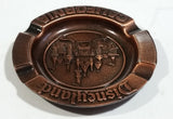 Vintage Century Walt Disney Productions Disneyland California Copper Metal 3 1/4" Ash Tray