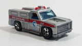 2008 Hot Wheels Rescue Rods Rescue Ranger Truck Silver Grey Die Cast Toy Car Vehicle