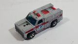 2008 Hot Wheels Rescue Rods Rescue Ranger Truck Silver Grey Die Cast Toy Car Vehicle