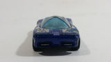 2001 Hot Wheels Logo Motive Pontiac Banshee Blue Die Cast Toy Sports Car Vehicle