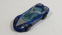 2001 Hot Wheels Logo Motive Pontiac Banshee Blue Die Cast Toy Sports Car Vehicle