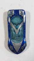 2001 Hot Wheels Logo Motive Pontiac Banshee Blue Die Cast Toy Sports Car Vehicle