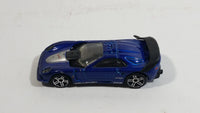 2010 Hot Wheels Hot Auctions Callaway C7 Metallic Blue Die Cast Toy Car Vehicle