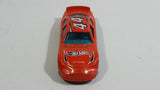 2012 Hot Wheels Thrill Racers Race Course Dodge Charger Stock Car #44 Orange Die Cast Toy Car Vehicle