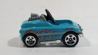 2015 Hot WHeels HW City Surf Patrol Pedal Driver Aque Blue Die Cast Toy Car Vehicle