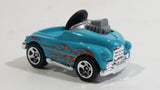 2015 Hot WHeels HW City Surf Patrol Pedal Driver Aque Blue Die Cast Toy Car Vehicle