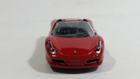 2014 Hot Wheels HW Premiere Ferrari 458 Spider Red Die Cast Toy Luxury Sports Car Vehicle