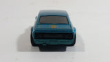 2014 Hot Wheels Night Burnerz Nissan Skyline H/T 2000GT-R Teal Die Cast Toy Car Vehicle