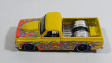 2015 Hot Wheels HW Workshop Heat Fleet '67 Chevy C10 Yellow Die Cast Toy Car Vehicle