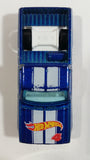 2011 Hot Wheels HW Racing '83 Chevy Silverado Truck Metalflake Blue Die Cast Toy Car Vehicle