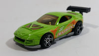 2010 Hot Wheels Hot Tunerz Super Tsunami Lime Green Die Cast Toy Car Vehicle