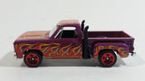 2015 Hot Wheels Workshop Heat Fleet '78 Dodge Li'l Red Express Pickup Truck Purple Die Cast Car Toy Vehicle