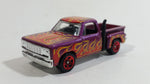 2015 Hot Wheels Workshop Heat Fleet '78 Dodge Li'l Red Express Pickup Truck Purple Die Cast Car Toy Vehicle