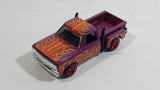 2015 Hot Wheels Workshop Heat Fleet '78 Dodge Li'l Red Express Pickup Truck Purple Die Cast Car Toy Vehicle