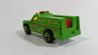 2016 Hot Wheels HW Rescue Rescue Ranger HW Rapid Responder Lime Green Fire Truck Die Cast Toy Car Vehicle