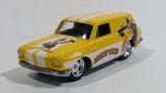 2013 Hot Wheels Pop Culture: Looney Tunes Custom '69 Volkswagen Squareback Daffy Duck Yellow and White Die Cast Toy Car Vehicle