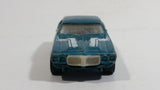 2010 Hot Wheels Muscle Mania 1969 Pontiac Firebird T/A Metalflake Aqua Blue Die Cast Toy Car Vehicle