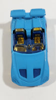 2010 Hot Wheels Hot Tunerz Tantrum Light Blue Die Cast Toy Car Vehicle