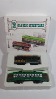 Two HO Classic San Francisco Streetcars Powell & Mason St Trolley and Desire Street Cable Car Die Cast and Plastic Models New in Box