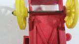 Vintage 1950s 1960s Auburn Rubber Products Farm Animals, Wagon, and Fence Pieces Rubber Toy Figures and Accessories Lot Made in U.S.A.