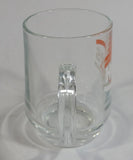 Vintage Hires Root Beer 4" Tall Clear Glass Mug Soda Pop Beverage Collectible Made in France