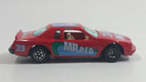 1980s Yatming Ford Thunderbird #33 Mr. Red No. 1033 Die Cast Toy Car Vehicle