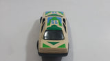 Yatming No. 815 Ford Sierra Sapphire #15 Cream White with Blue Green Die Cast Toy Car Vehicle