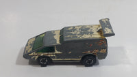 1979 Hot Wheels Golden Machines Spoiler Sport Van Originally Gold Chrome Die Cast Toy Car Vehicle - Hong Kong - 2 Rear window Version