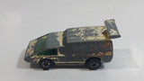 1979 Hot Wheels Golden Machines Spoiler Sport Van Originally Gold Chrome Die Cast Toy Car Vehicle - Hong Kong - 2 Rear window Version